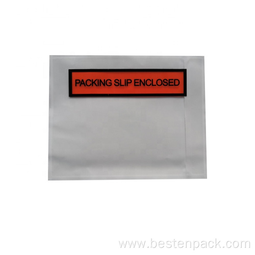 custom self adhesive packing slip enclosed
